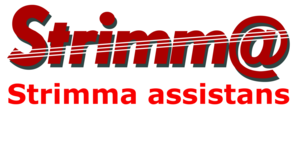 Strimma assistans handelsbolag logo