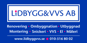 LIDBYGG&VVS AB logo