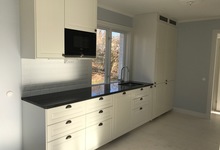 Uppbyggnad av nytt kök i Sollentuna