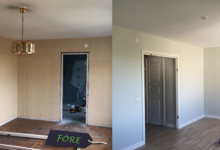 Total renovering 4:a lägenhet i Stockholm