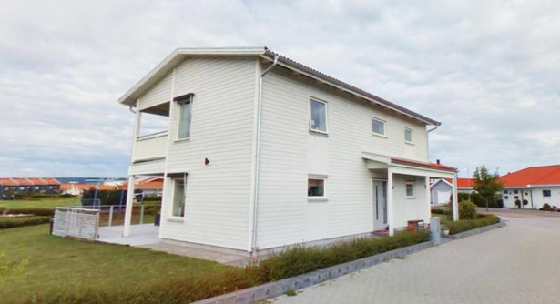 Bild för uppdrag: Fasadtvätt av en villa i Skövde
