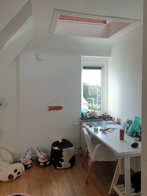 Bild för uppdrag: Bygga och montera en innertrappa från ovanvåningen till vinden i Malmö