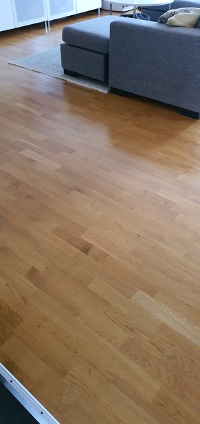 Bild för uppdrag: Slipa och lacka ca 55-60 kvm ekparkettgolv i Kävlinge