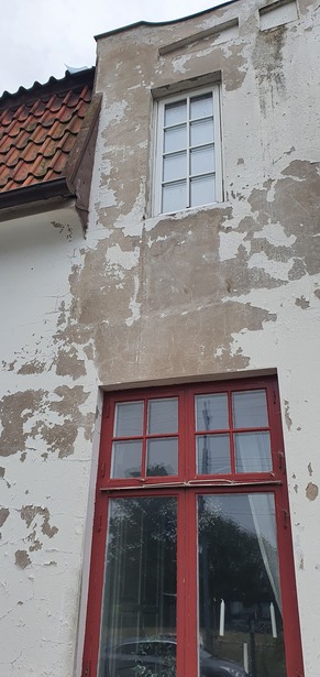 Bild för uppdrag: Målning och renovering av fasad i Eslöv