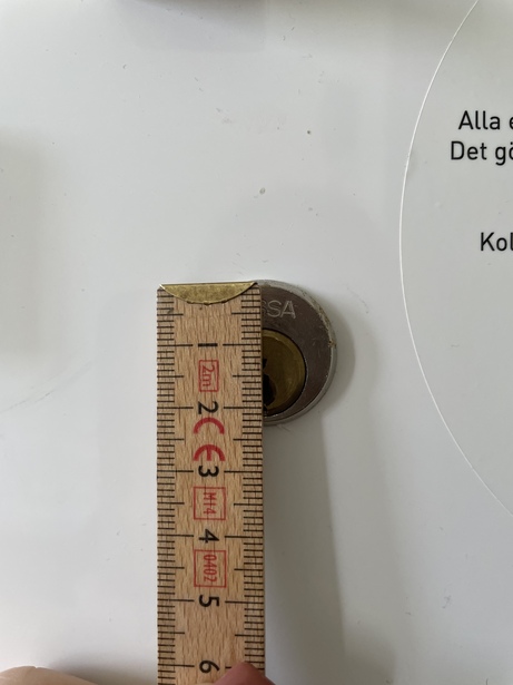 Bild för uppdrag: Öppna ett låst skåp samt installera ett nytt cylinderlås i Åre