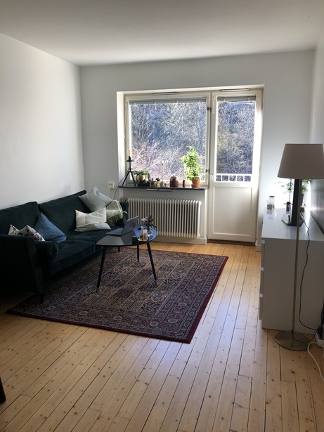 Bild för uppdrag: Målning av tak och väggar i vardagsrum i Stockholm, inom 3 månader