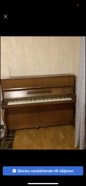 Bild för uppdrag: Flytta piano från en villa till en annan i Piteå