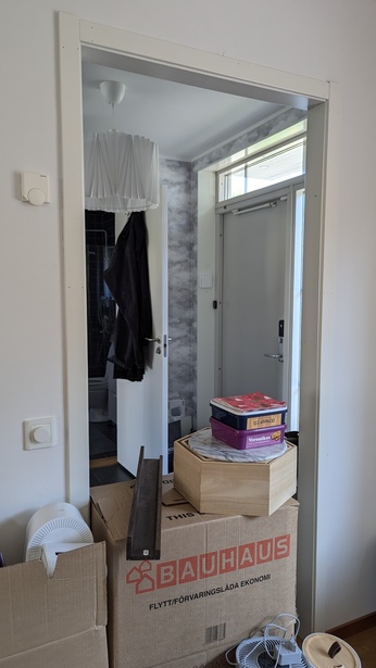 Byte av vindskivor i Linköping