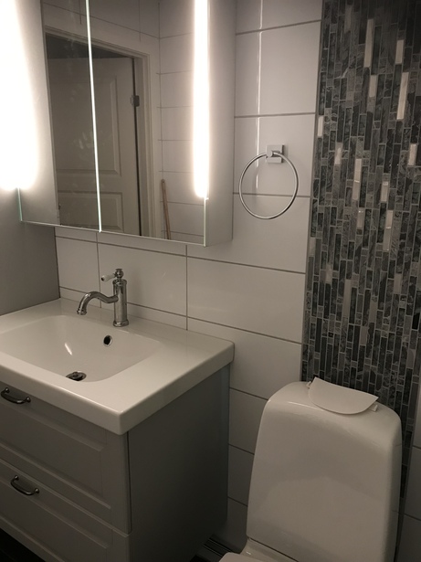 Renovering av tva badrum i Nykvarn